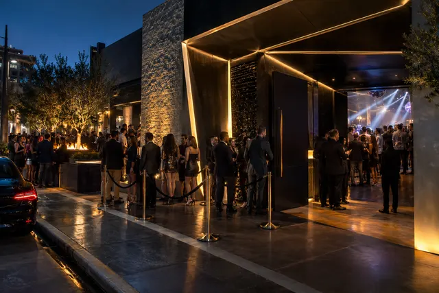 Original conceptual nightlife editorial scene